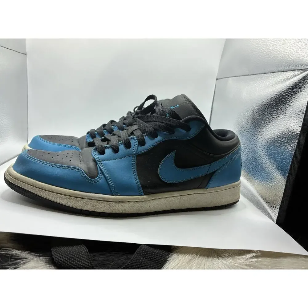Air Jordan 1 Low Laser Blue Size 12 Nike Retro 1 Fast Shipping